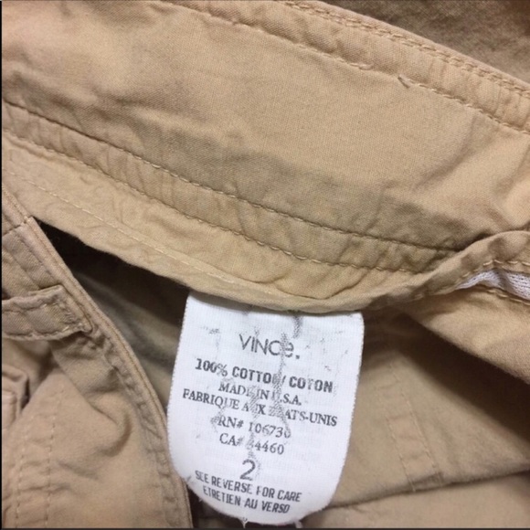Vince Zippered Cargo Bermuda Shorts - Picture 6 of 8